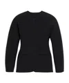 Jacquemus Long Sleeve Casual Jacket In Black
