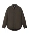 Jacquemus Long Sleeve Casual Jacket In Brown