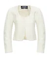 Jacquemus Long Sleeve Casual Jacket In Neutral