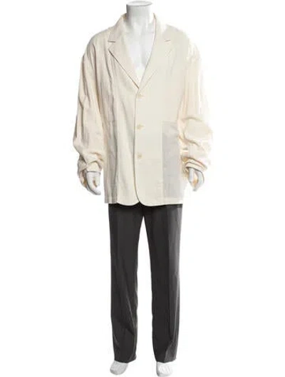 Pre-owned Jacquemus Long Sleeve Dress Shirt In Neutrals