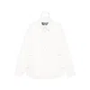 Jacquemus Shirt Jacket With Contrast Stitching In White