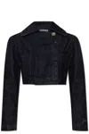 Jacquemus Lapel Long Sleeve Casual Jacket In Black