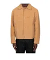 Jacquemus Basketry Herringbone Jacket In Brown