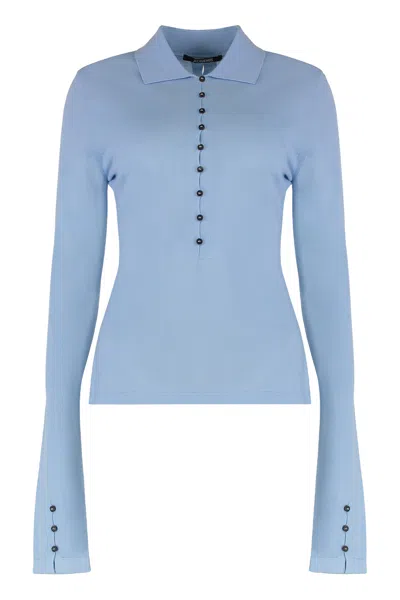 JACQUEMUS LONG SLEEVE KNIT TOP