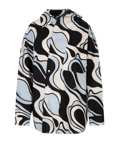 Jacquemus Long Sleeve Shirt In Black