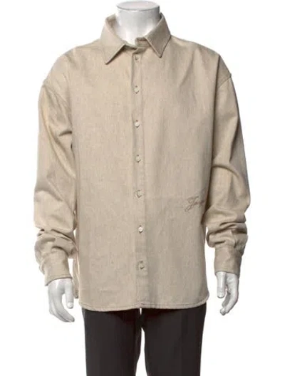 Pre-owned Jacquemus Long Sleeve Shirt In Neutrals