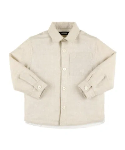 Jacquemus Long Sleeve Shirt In White