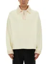 Jacquemus Ribbed Collar Long Sleeves Sweater