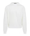 Jacquemus Long Sleeve Sweater In White