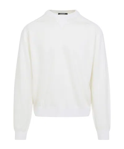 JACQUEMUS JACQUEMUS LOGO EMBROIDERED LONG-SLEEVED SWEATER
