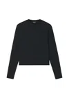 Jacquemus Long-sleeve Sweatshirt In Black