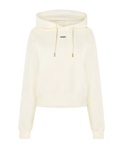 Jacquemus Long Sleeve Sweatshirt In Pink