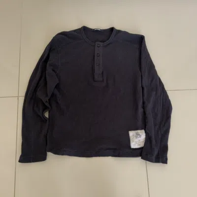 Pre-owned Jacquemus Long Sleeve Thermal T Shirt Xl Read Description In Blue