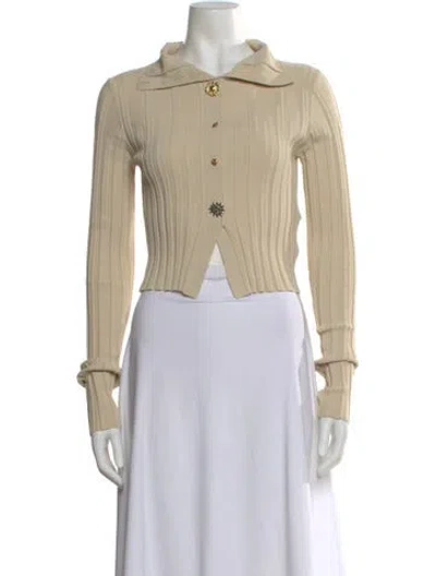 Pre-owned Jacquemus Long Sleeve Top In Neutral