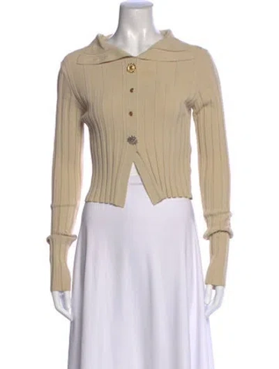 Pre-owned Jacquemus Long Sleeve Top In Neutral
