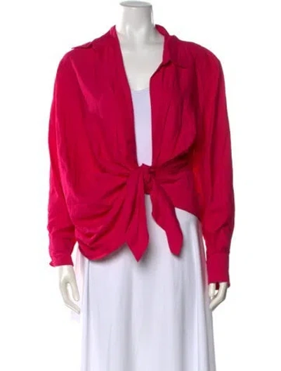 Pre-owned Jacquemus Long Sleeve Top In Pink