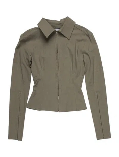 Pre-owned Jacquemus Long Sleeve Top W/ Tags In Green
