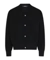 Jacquemus Le Cardigan Doppio Sweaters And Cardigans Black In Black