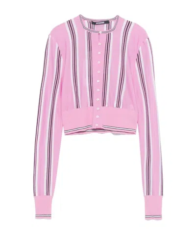 Jacquemus Women Beach Cardigan In Pink