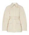Jacquemus Le Blouson Bari Down Jacket In Beige