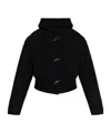 Jacquemus The Cabana Duffle Hooded Coat In Black
