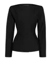 Jacquemus Long-sleeved Casual Jacket In Black