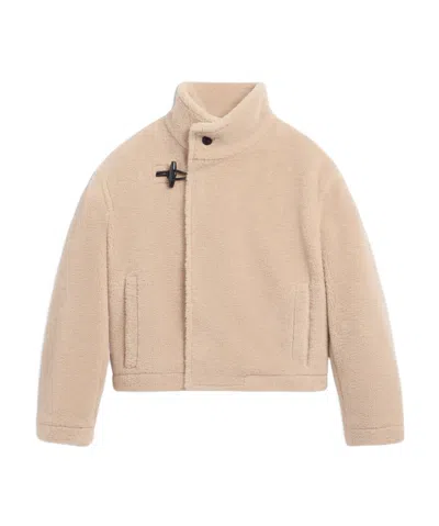 Jacquemus Long-sleeved Casual Jacket In Nude
