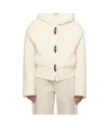 Jacquemus Long-sleeved Casual Jacket In White