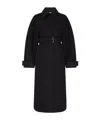 Jacquemus Long-sleeved Coat In Black