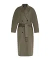 Jacquemus Long-sleeved Coat In Green