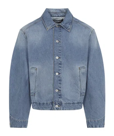 JACQUEMUS LONG-SLEEVED DENIM JACKET