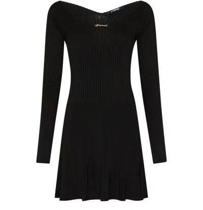 JACQUEMUS LONG-SLEEVED DRESS