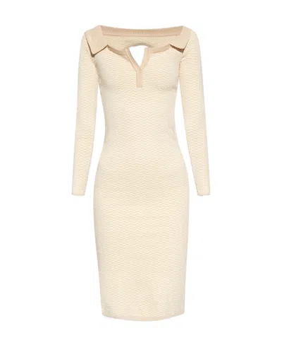 JACQUEMUS LONG SLEEVED DRESS
