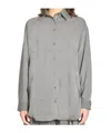 Jacquemus Le Chemise D Hommen Shirt In Gray