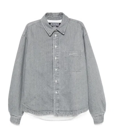 Jacquemus The Boulanger Jacket In Grey