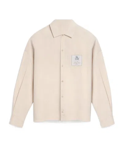 Jacquemus Long-sleeved Shirt In Nude