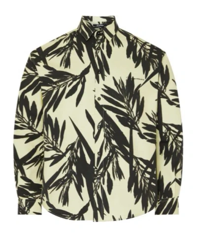 Jacquemus 'the Simon Canvas Shirt' In Animal Print