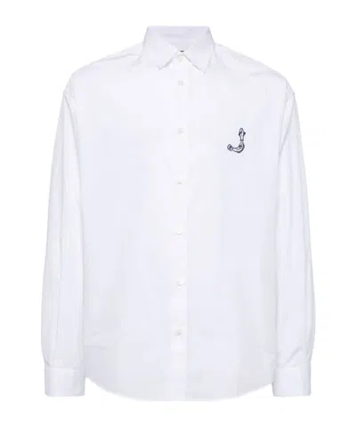 Jacquemus Long-sleeved Shirt In White