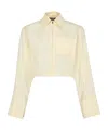 Jacquemus Long-sleeved Shirt In Yellow