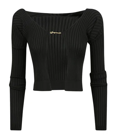 JACQUEMUS LONG-SLEEVED SWEATER