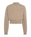 Jacquemus Alpaca Wool-blend Sweater In Nude