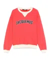 Jacquemus Baseball Sweatshirt In Orange