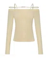 Jacquemus Le T-shirt Sierra In Nude