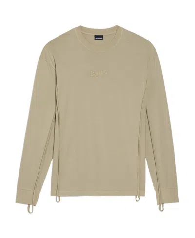 Jacquemus Long-sleeved T-shirt In Nude