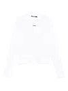 Jacquemus Long-sleeved T-shirt With Applique In White