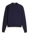 Jacquemus Long-sleeved Wool Sweater In Black
