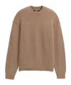 Jacquemus Logo Detailed Knitted Sweater In Brown