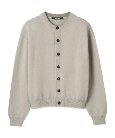Jacquemus Long-sleeve Knit Cardigan In Multi