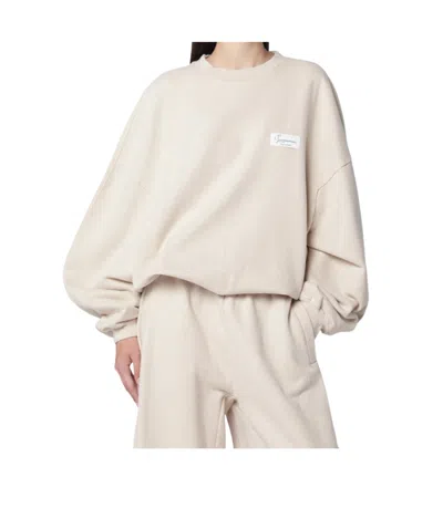 Jacquemus Long-sleeve Sweatshirt In Neutral