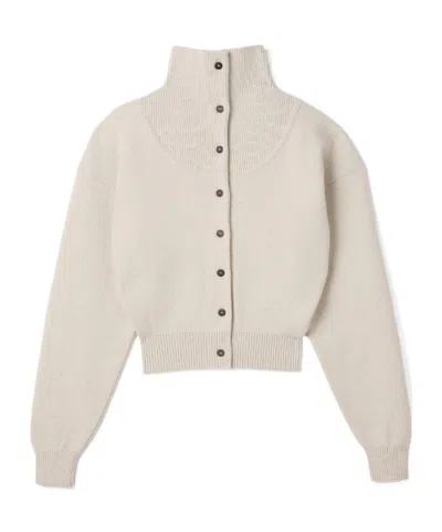 Jacquemus Long-sleeved Cardigan In Pink
